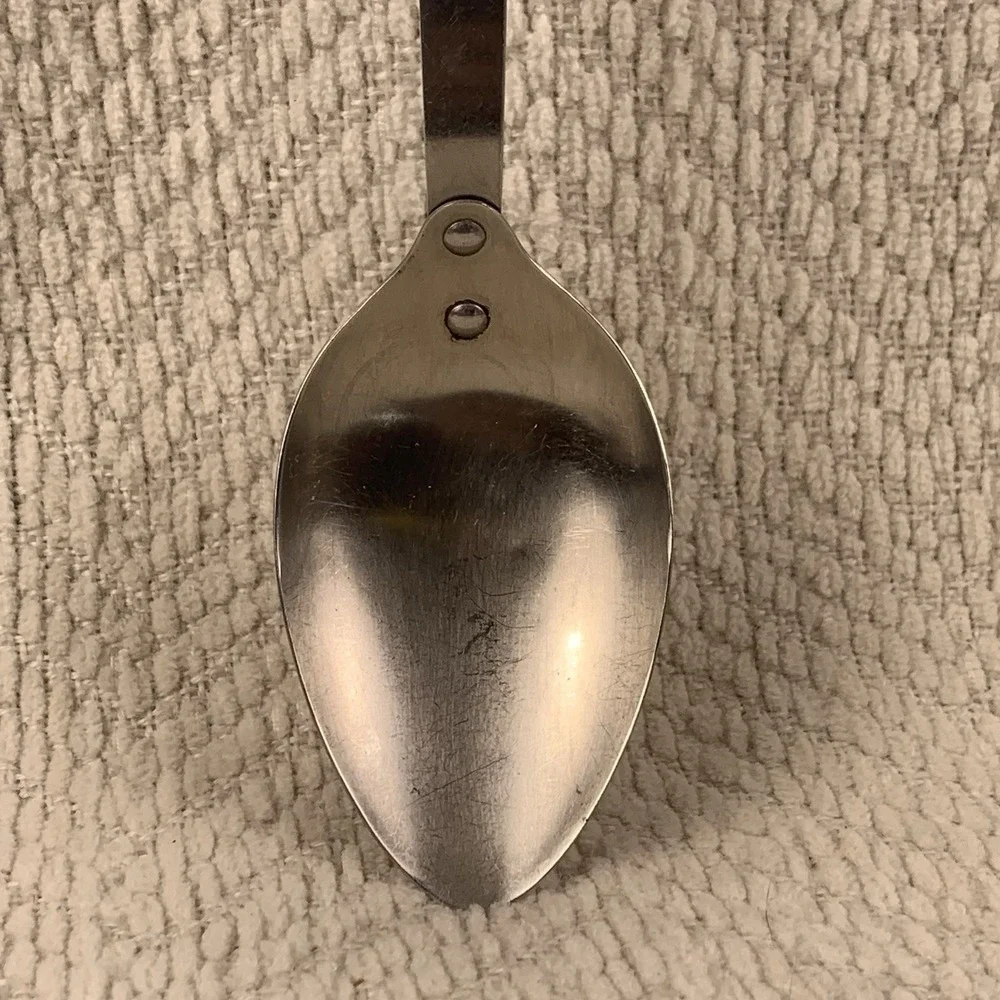 Vintage Kabar Stainless Serving Spoon‎ Metal Kitchen Cooking Utensil Farmhouse